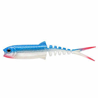 Силиконова Примамка Savage Gear Cannibal Minnow V-Tail 10 cm 6.5 g Blue Pearl 