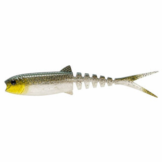 Силиконова Примамка Savage Gear Cannibal Minnow V-Tail 10 cm 6.5 g Green Silver 