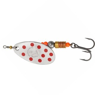 Въртяща Блесна Savage Gear Caviar Spinner #3 9.5 g 04-Flou Orange & Silver