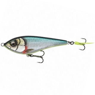 Savage Gear Deviator Swim 10.5cm 35g Slow Sinking Green Silver Джърк Воблер