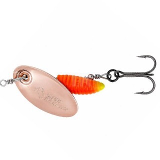 Въртяща Блесна Savage Gear Grub Spinners #0 2.2 g Sinking Copper Red Yellow