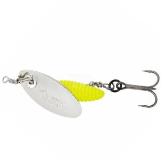 Въртяща Блесна Savage Gear Grub Spinners #0 2.2 g Sinking Silver Yellow