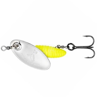 Въртяща Блесна Savage Gear Grub Spinners #2 5.8 g Sinking Silver Yellow