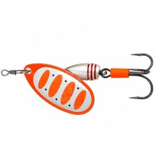 Въртяща Блесна Savage Gear Rotex Spinner #4 11 g Orange/Silver