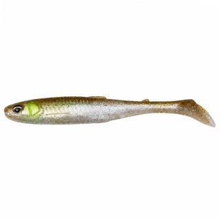 Силиконова примамка Savage Gear Slender Scoop Shad 13 cm 12 g – Green Silver
