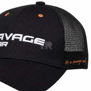 SAVAGE GEAR SPORTS MESH CAP ONE SIZE BLACK INK