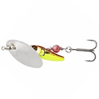 Въртяща Блесна Savage Gear Sticklebait Spinner #1 4.5 g Sinking Silver Red Yellow