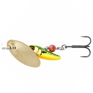 Въртяща Блесна Savage Gear Sticklebait Spinner #2 7.3 g Sinking Firetiger Gold 