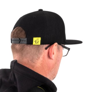 Шапка с козирка BLACK CAT Black Flat Peak Cap