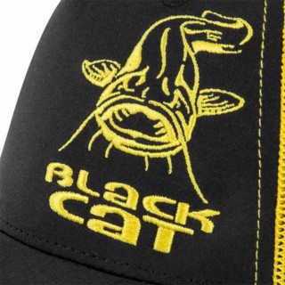 Зимна шапка BLACK CAT Beanie Hat Black/Yellow