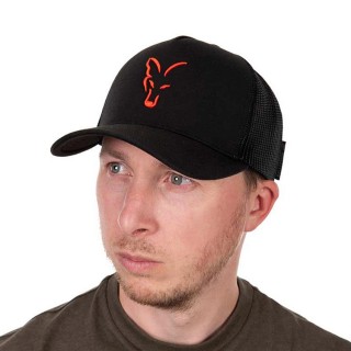 Шапка с козирка FOX Collection Trucker Cap - Black/Orange