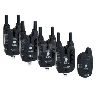 Сигнализатори със станция CARP PRO Q5 Bite Alarm Set 4+1