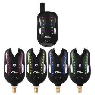 Сигнализатори със станция FL JY17 Bite Alarm Set 4+1