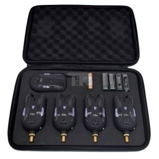 Сигнализатори със станция FL JY17 Bite Alarm Set 4+1