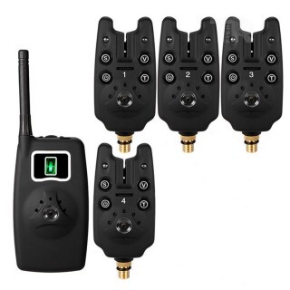 Сигнализатори със станция FL JY19 Bite Alarm Set 4+1