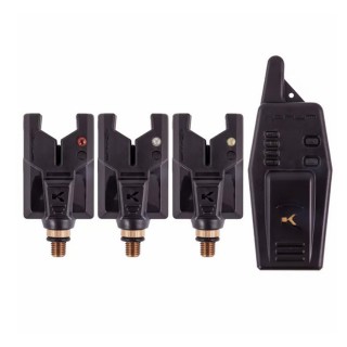 Сигнализатори със станция KORUM KBI Compact 3 Rod Remote Alarm Set