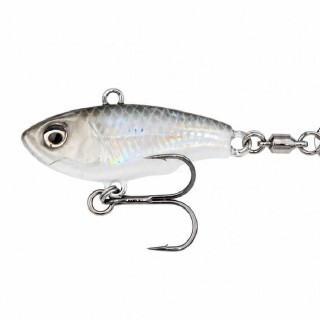 Спинер Savage Gear Fat Tail Spin 6.5cm 16g Sinking White Silver