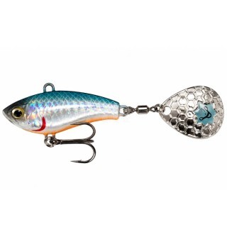 Спинер Savage Gear Fat Tail Spin 8cm 24g Sinking Blue Silver