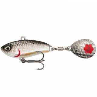 Спинер Savage Gear Fat Tail Spin NL 6.5cm 12.5g Sinking Dirty Silver