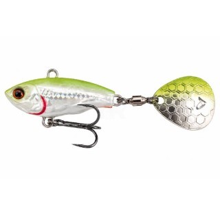 Спинер Savage Gear Fat Tail Spin NL 6.5cm 12.5g Sinking Lemon Back Flash