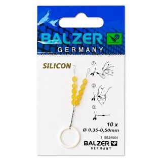 Стопери гумени за плувкарски и фидер монтажи BALZER Silicone Stopper