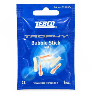 Светеща ампула Zebco Trophy Bubble Stick Red 4.5 mm