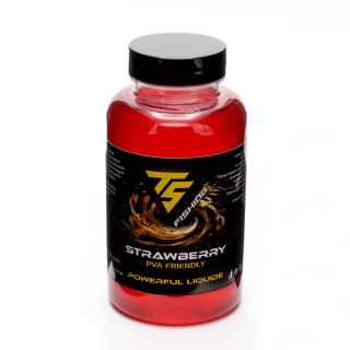Течна добавка TS fishing Powerful Liquide, STRAWBERRY 250ml