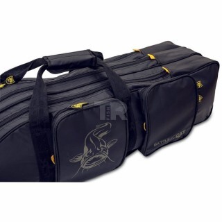 Троен калъф за въдици BLACK CAT Battle Cat Holdall Black 180cm