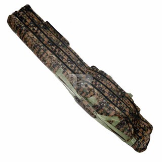 Троен калъф за въдици ROBINHAN Military Camo