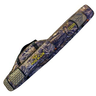 Троен калъф за въдици WIND BLADE Camo