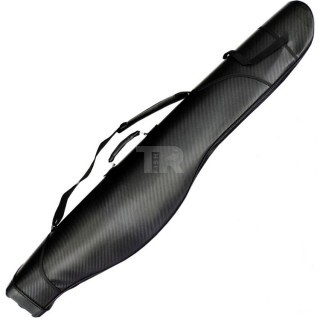 Троен твърд калъф за въдици KAIDA Black, 1.60m