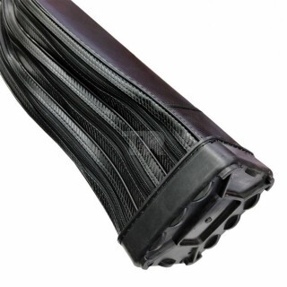 Троен твърд калъф за въдици KAIDA Black, 1.60m