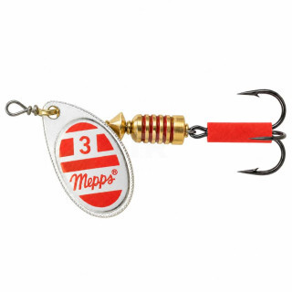 Въртяща Блесна Mepps Aglia Blanc/Rouge №2 – 4,5 g
