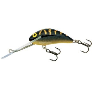 Воблер Salmo Hornet Deep Runner 4 cm, 4 g Black Tiger – Потъващ