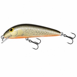 Воблер Salmo Minnow 5 cm, 3 g Grey Silver  – Плуващ