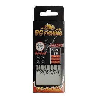 Вързани Куки с игла BG FISHING Method Feeder Hooks