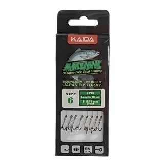 Вързани Куки с игла KAIDA Amunk Method Feeder Hooks