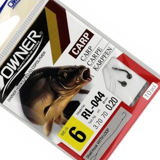 Вързани Куки OWNER Carp RL-044