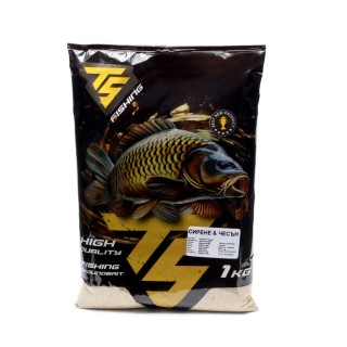 Захранка за Фидер TS fishing FEEDER GROUNDBAIT, CHEESE & GARLIC