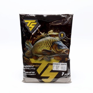 Захранка за Фидер TS fishing FEEDER GROUNDBAIT, FEERER DARK