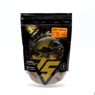Захранка за Метод Фидер TS fishing METHOD GROUNDBAIT, HOT FISH 