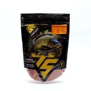 Захранка за Метод Фидер TS fishing METHOD GROUNDBAIT, PEACH & MANGO 