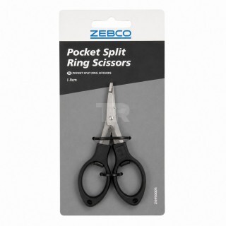 Zebco Pocket Split Ring Scissors 9cm Ножица За Халки И Плетено Влакно