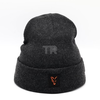 Зимна шапка FOX Collection Beanie Hat- Black/Orange